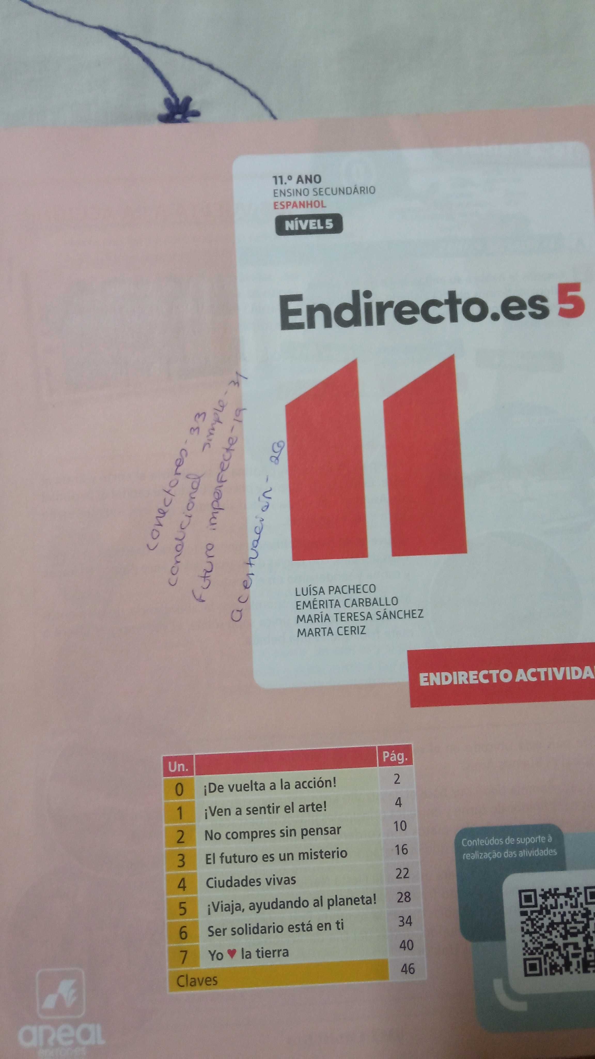 Caderno de atividades de espanhol 11º ano Endirecto.es 5