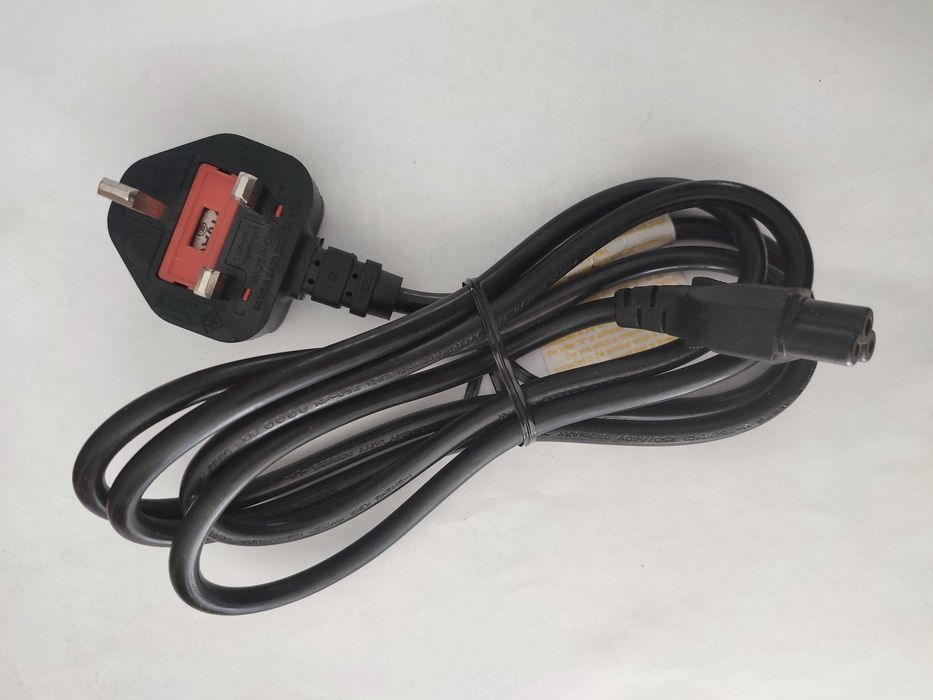 Kabel zasilający koniczynka wtyk angielski