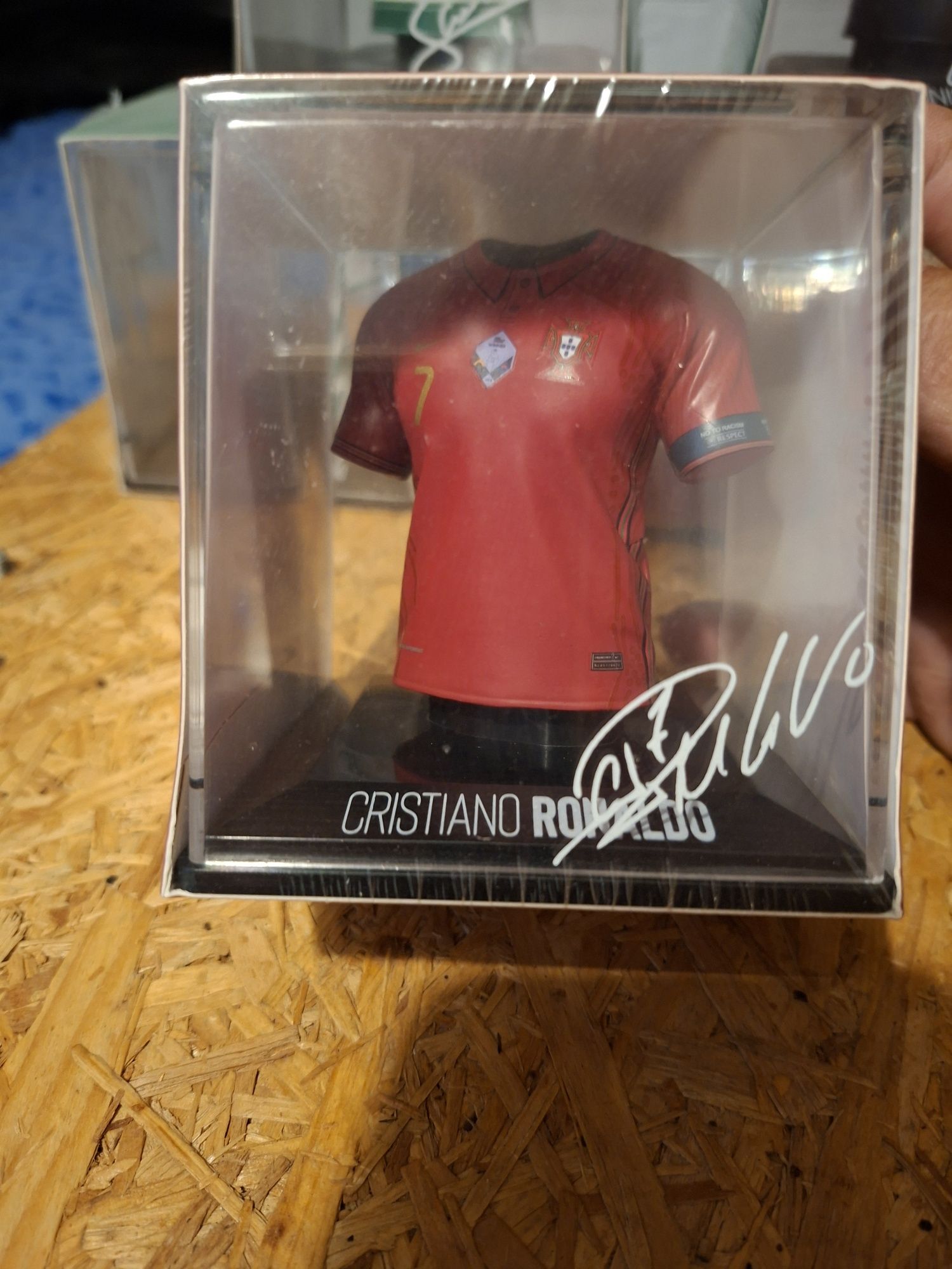 7 Jerseys miniaturas sporting+CR7