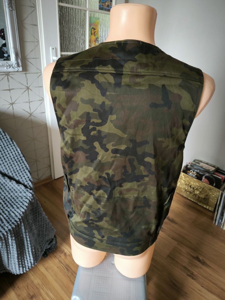 Drwal kamizelka damska moro camo na polowanie do lasu 164 taktyczna un