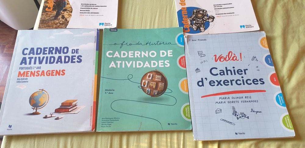 Cadernos de atividades 7⁰ ano