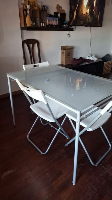 Vendo mesa de vidro