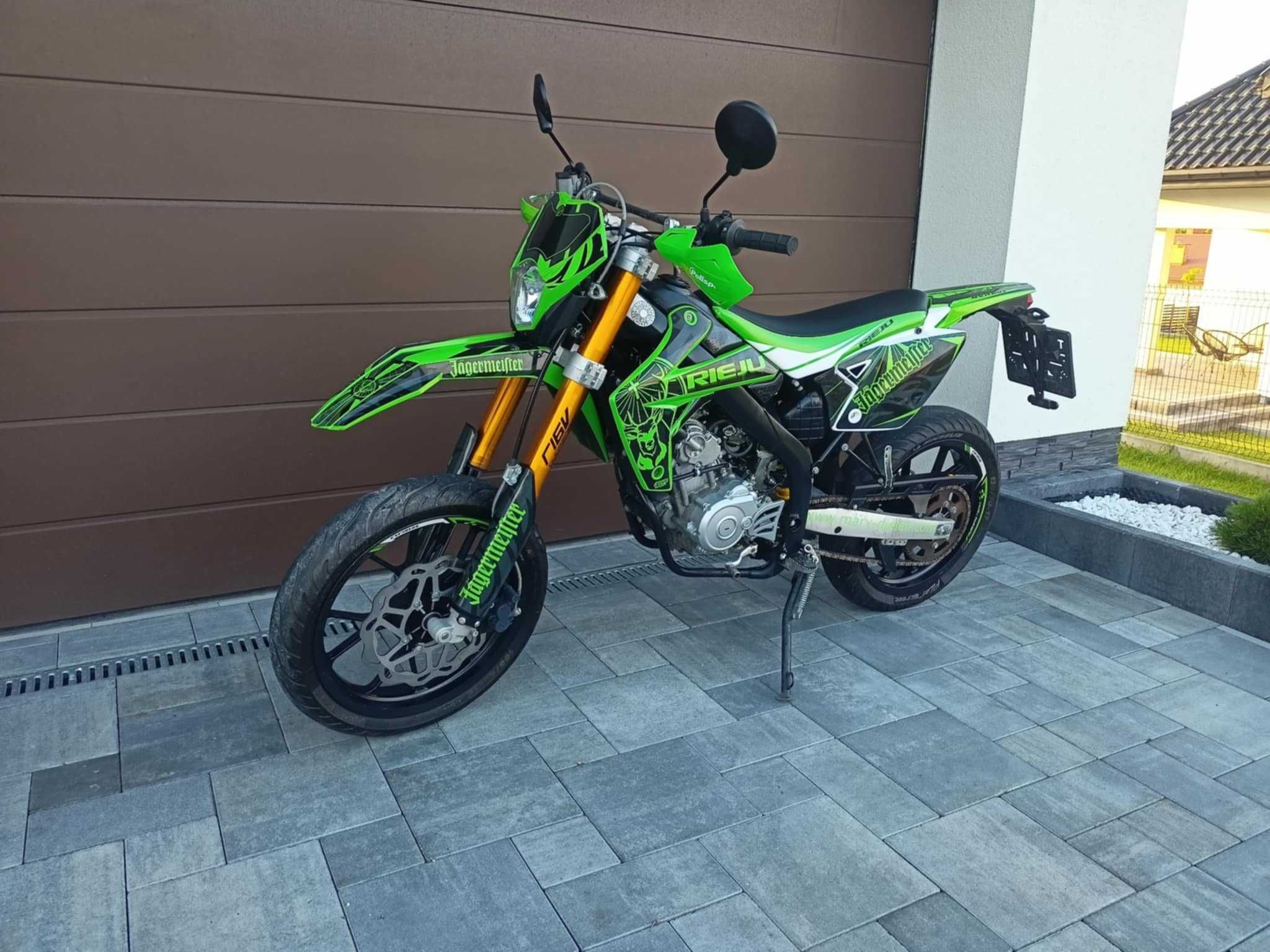 Rieju Marathon MRT 125 z 2018 roku(silnik Yamaha wr)