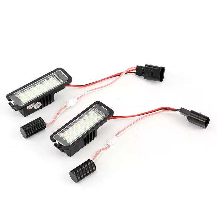 Luz de matrícula Golf 4 5 6 e 7 Passat B6 CC Polo e Scirocco