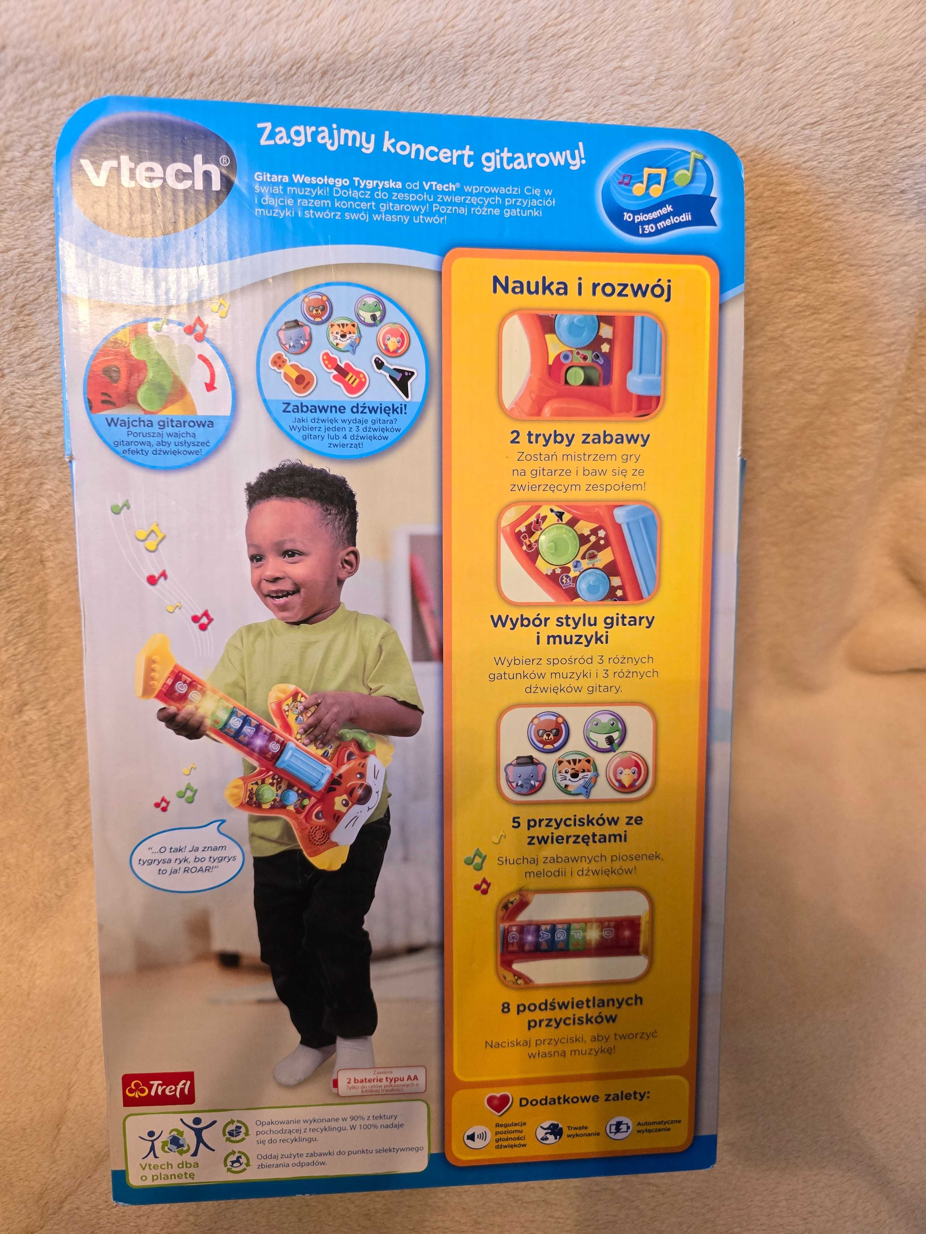 Zabawka interaktywna VTech Gitara Wesołego Tygryska