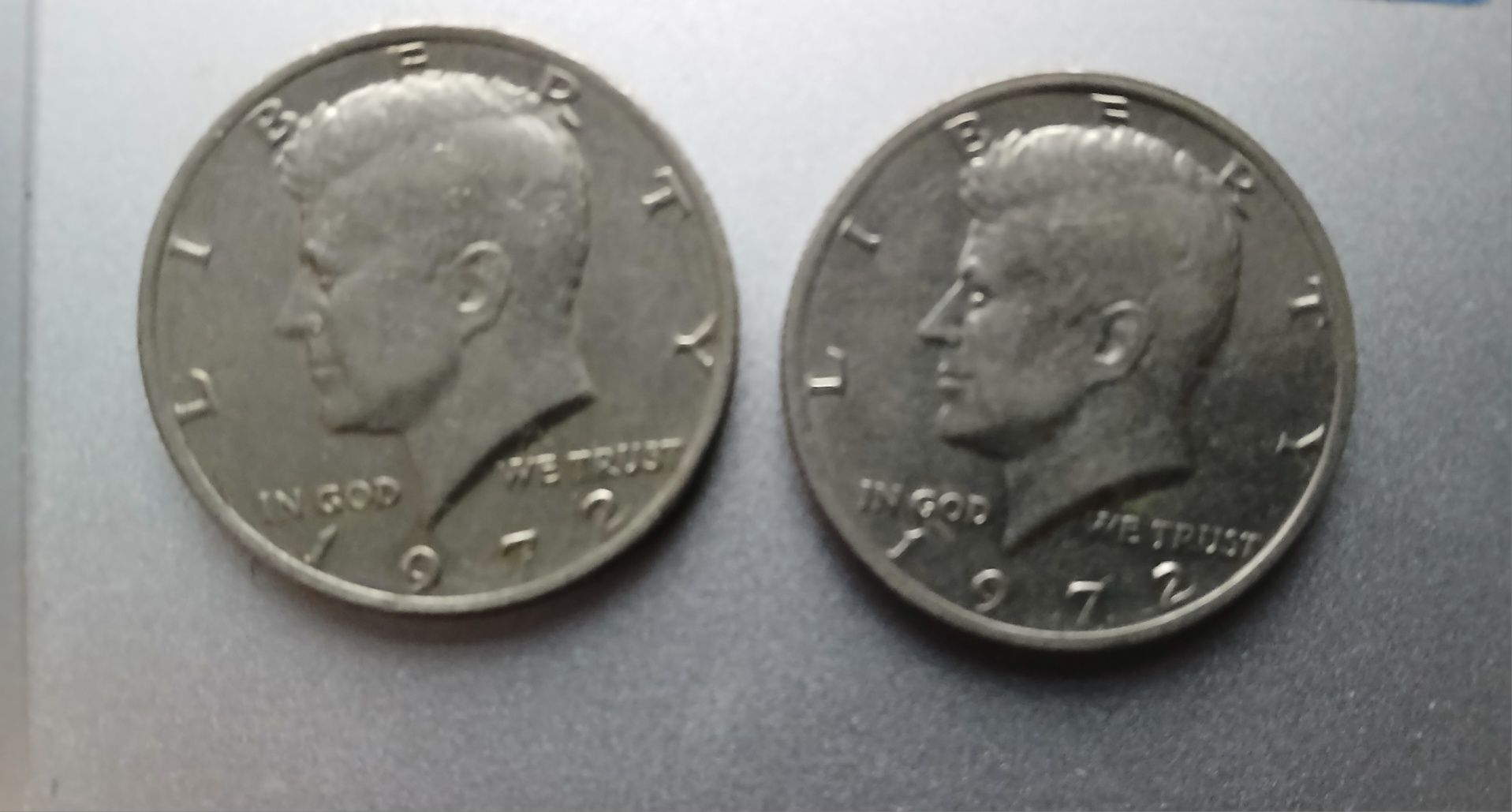 Half Dollar JFK 1972