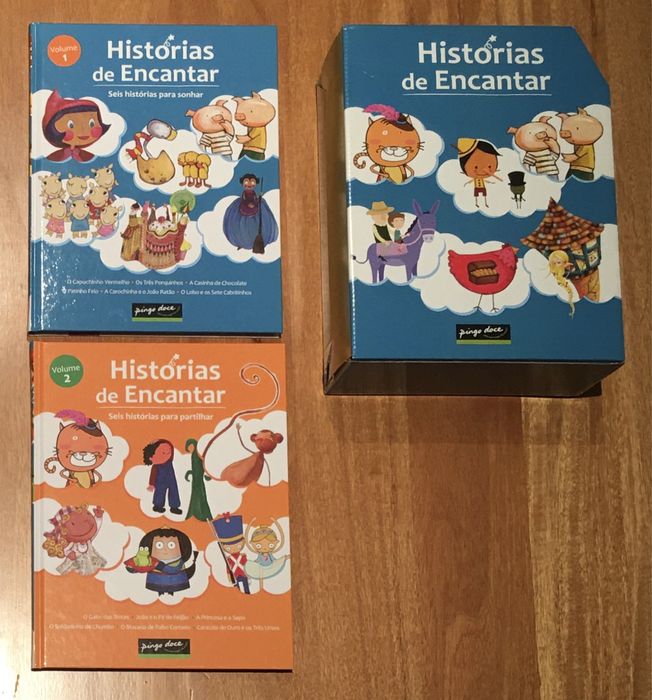 Livro Historias de encantar pingo doce