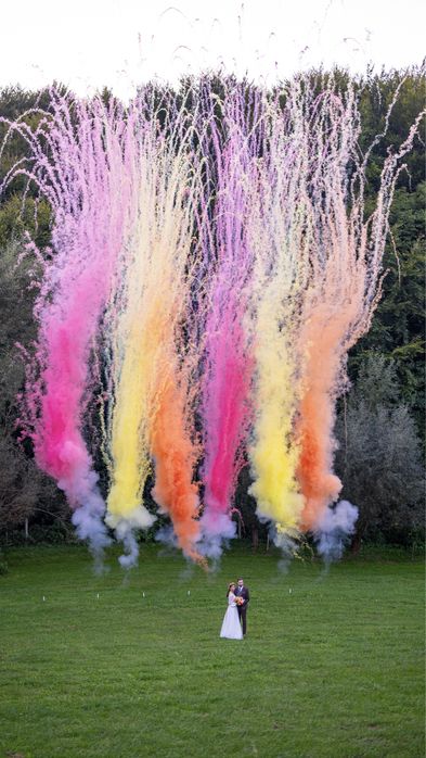 Angielska budka telefoniczna telefon życzeń fotobox fontanny iskier