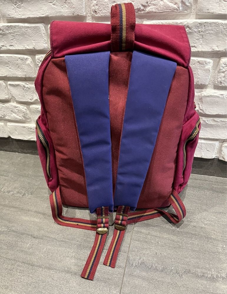 Vintage Plecak Nike Air Multicolor Backpack 90s swoosh spellout logo