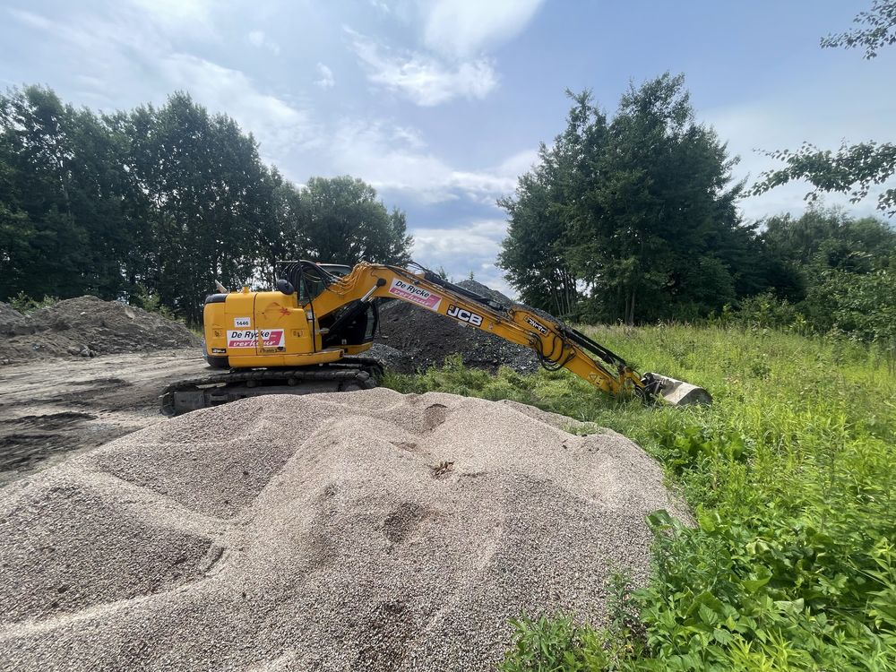 Usługi koparką kołowej, gąsienicową 17t compact, minikoparka 1,5t,