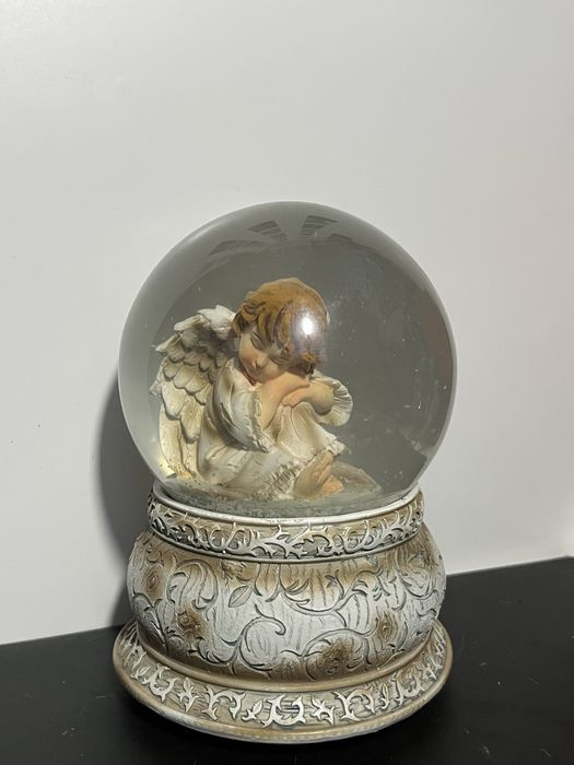 Pozytywka kula śnieżna z aniołem