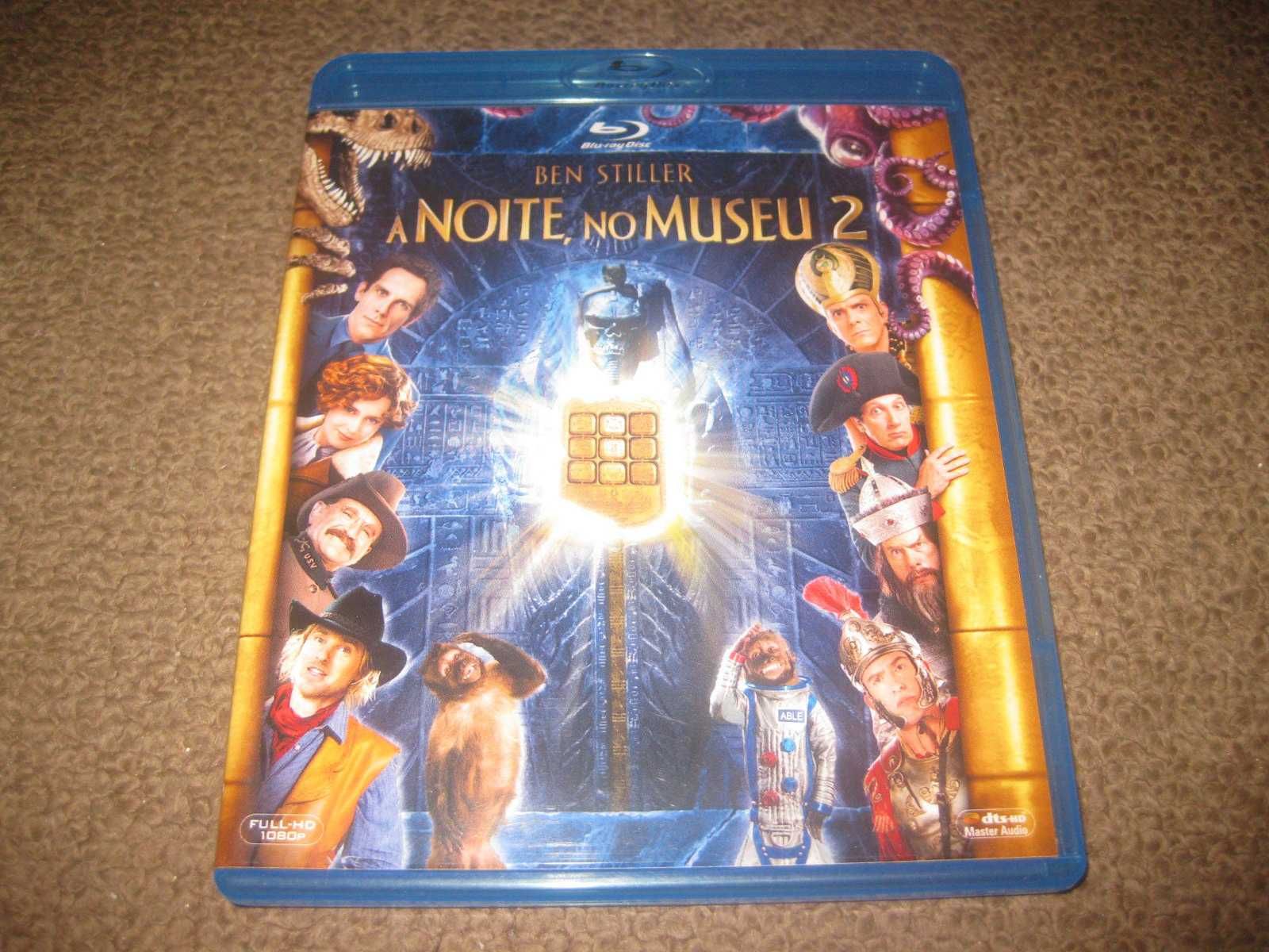 Blu-Ray "Á Noite no Museu 2" com Ben Stiller