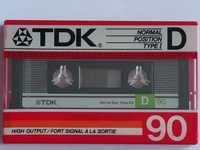 TDK D90 model na rok 1986 rynek Amerykański