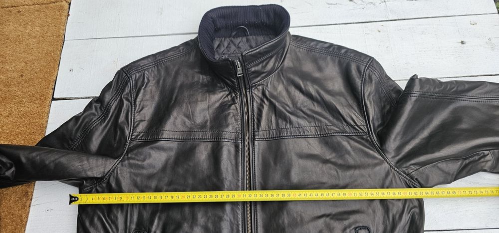 Pierre Cardin męska kurtka skórzana rozmiar 56 stan bardzo dobry