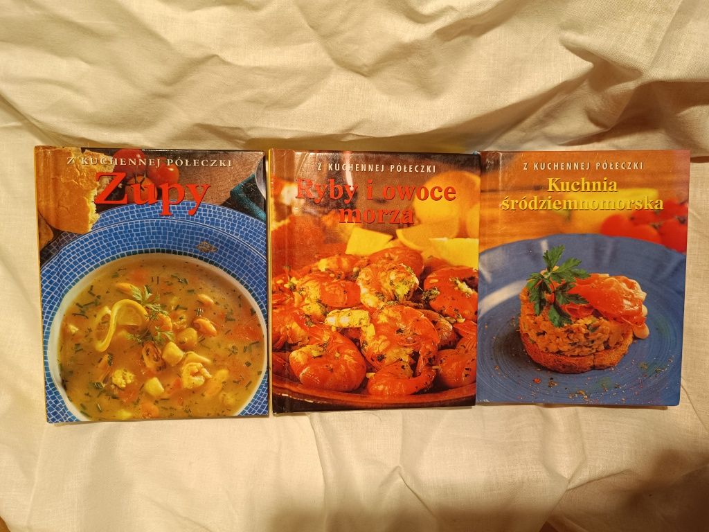 Książka kucharska Ryby i owoce morza Kuchnia śródziemnomorska Zupy