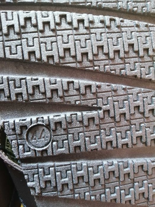 Klapki męskie skórzane Tommy Hilfiger 44 Nowe 28cm