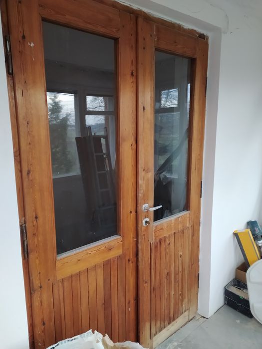 Drzwi gankowe, balkonowe, okna, szyby