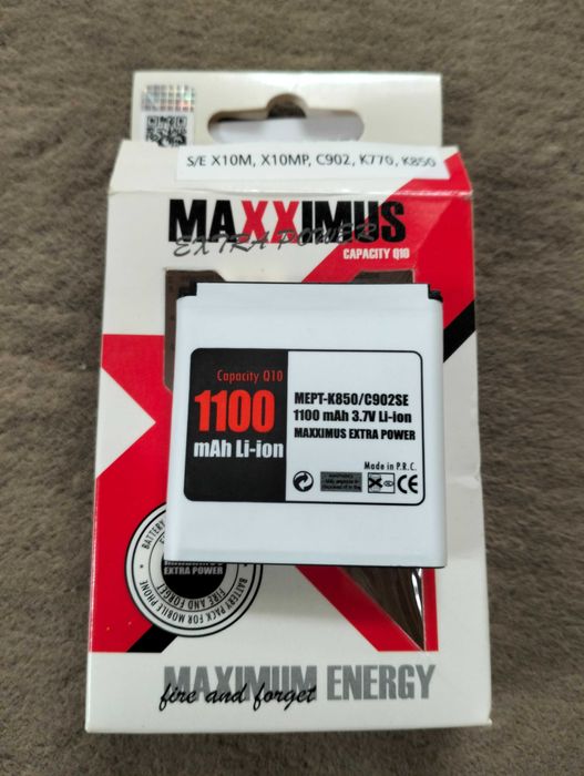 Sony Ericsson K770i X10MP C902 K770 K850 Bateria ładowarka słuchawki