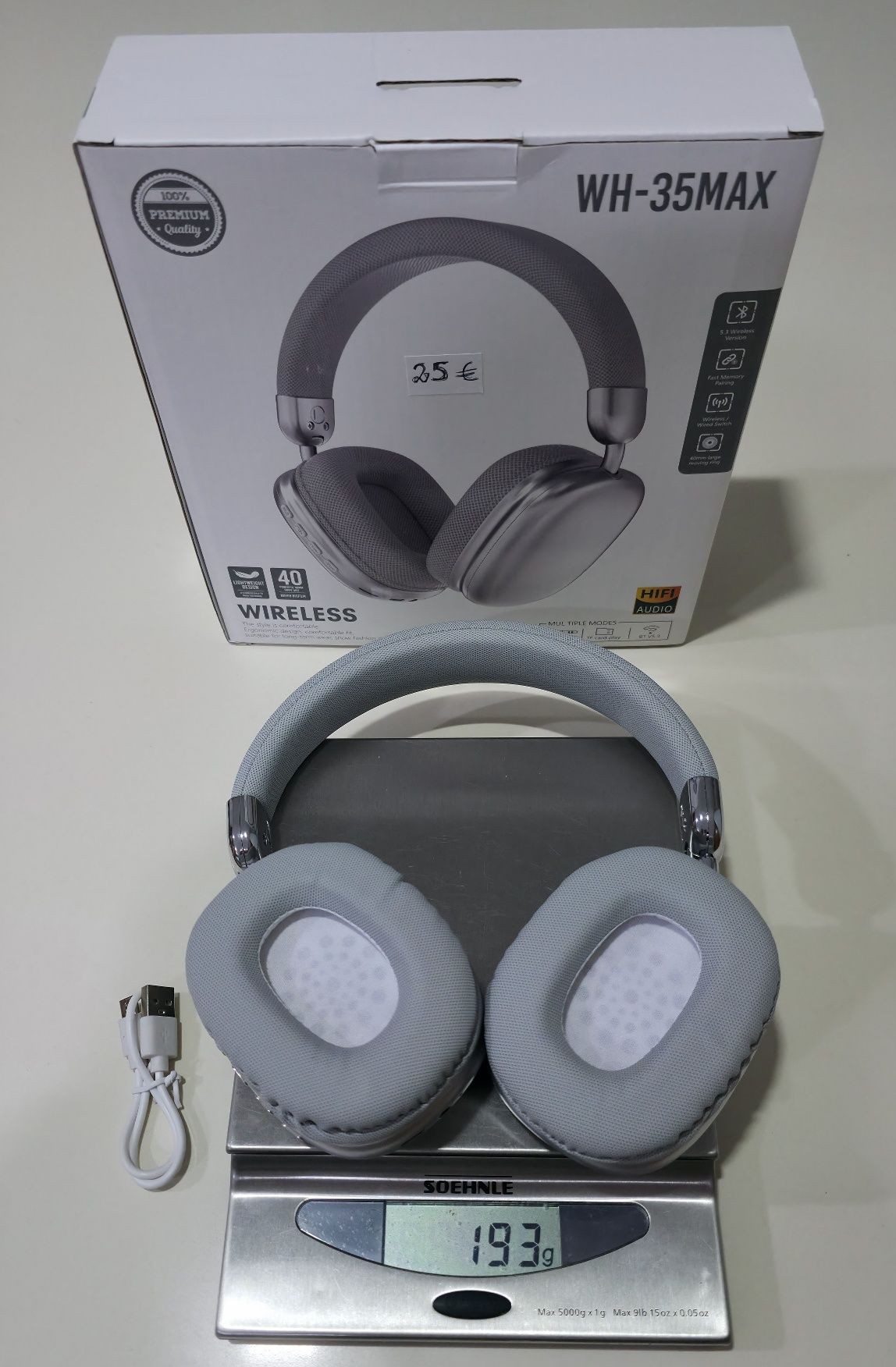 Auriculares wireless novos