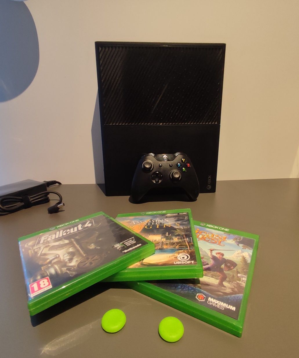 Xbox one + kontroler + gry