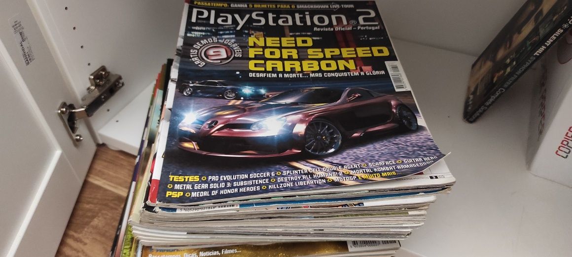 Colecção PlayStation 2 revista oficial (39unidades)