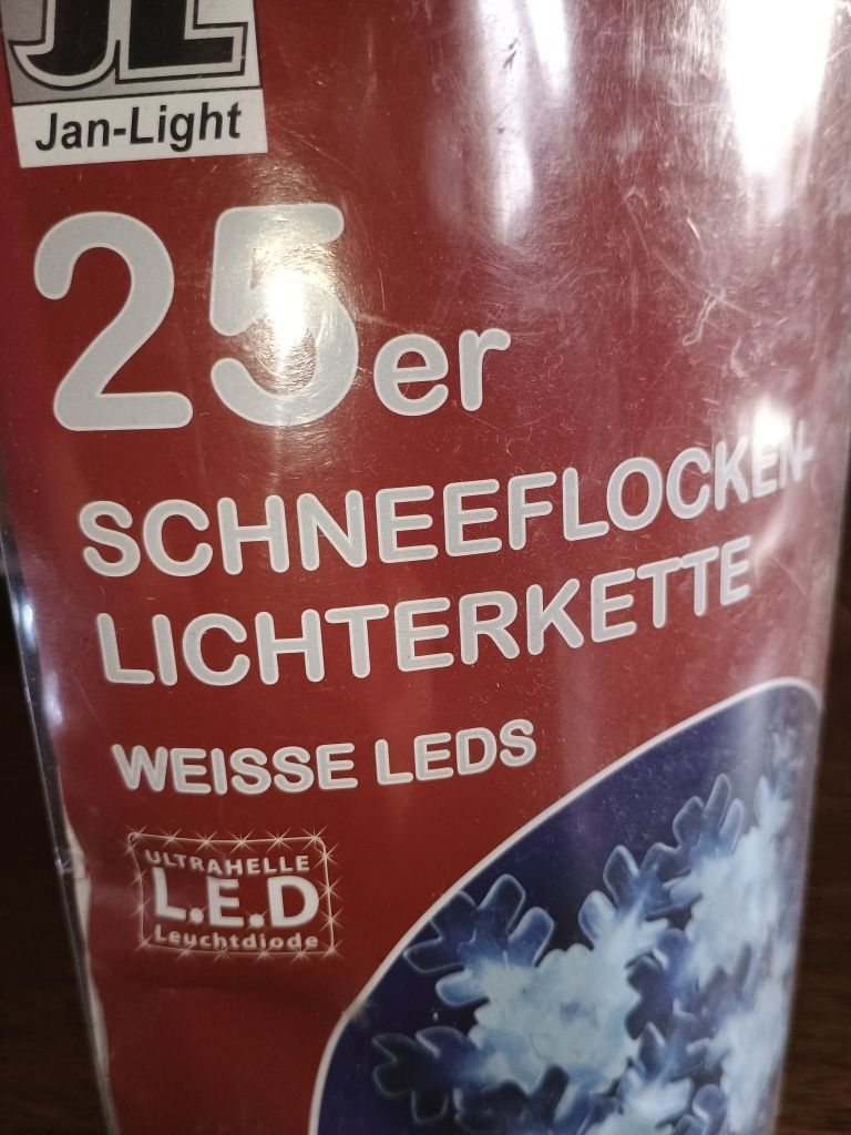 Lampki choinkowe dekoracyjne.