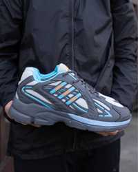 Чоловічі кросівки адідас респонс Adidas Responce Grey Blue [40-44]