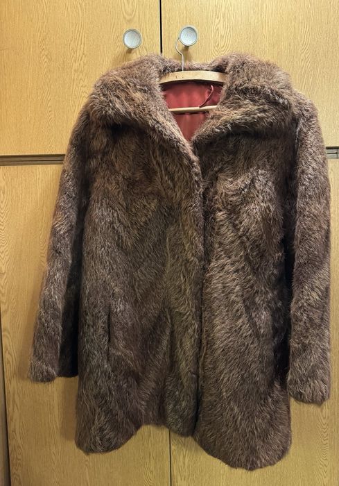 Kurtka Futro Naturalne PRL Niemieckie