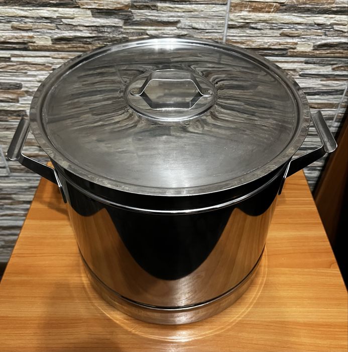 Кастрюля нержавейка СССР 20 л. нержавеющая сталь. Качество! Редкость!