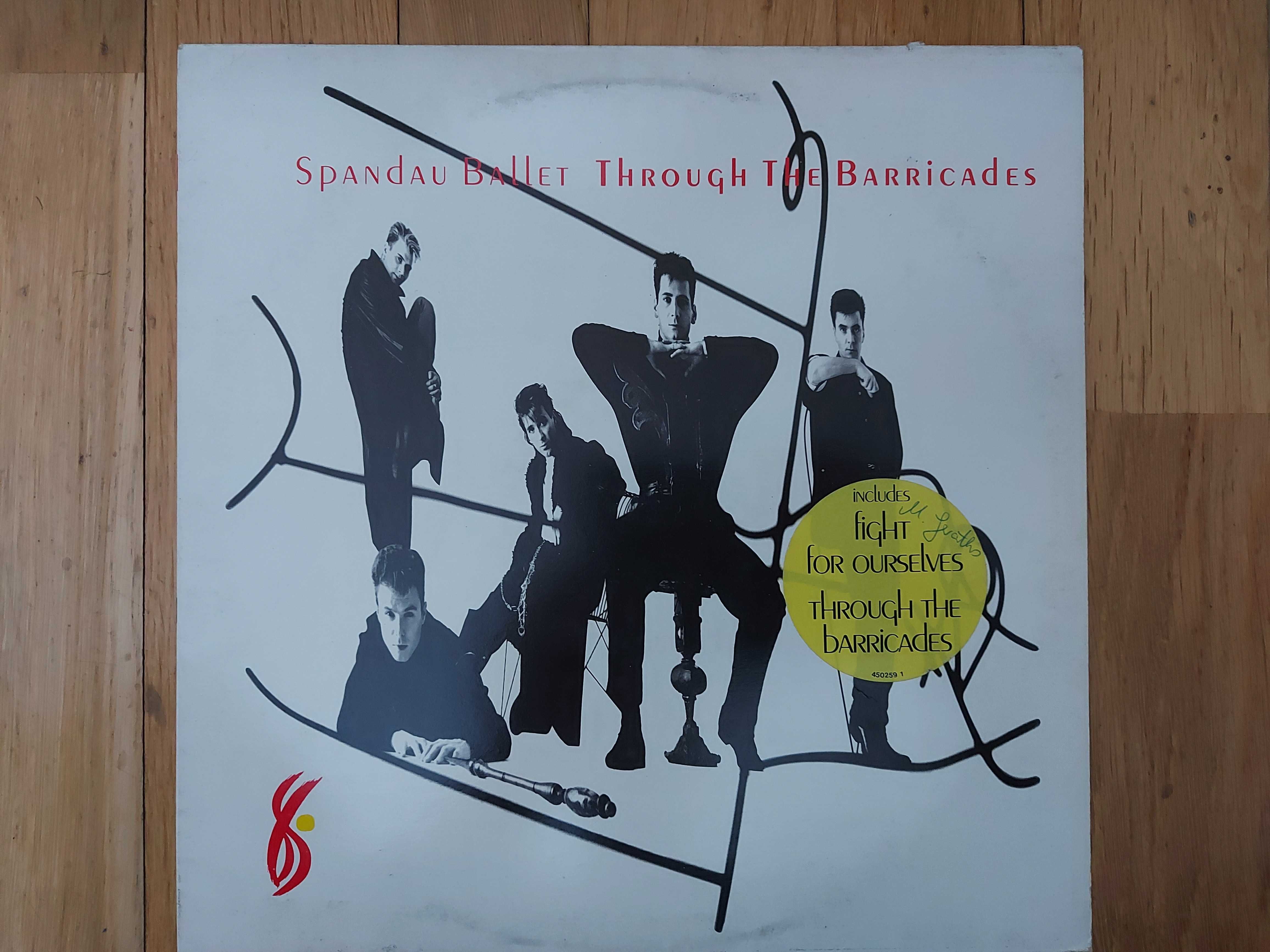 Spandau Ballet  Throught The Barricades  EU/NL  (NM-/VG+) + inne tytuł