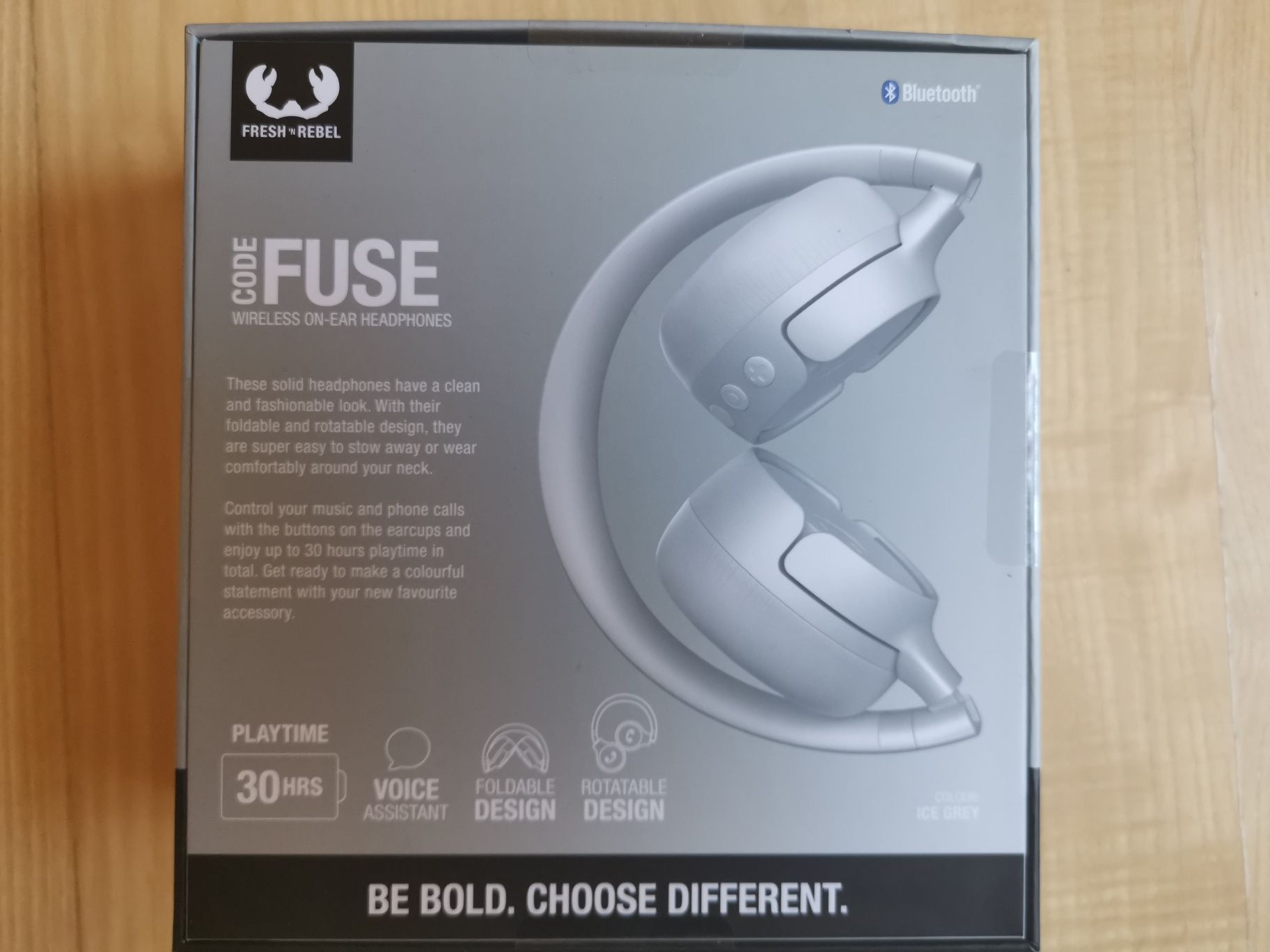 Słuchawki bezprzewodowe nauszne Fresh Code Fuse
