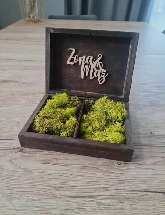 Pudełko na obrączki