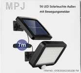 Lampa solarna do użytku na zewnątrz, MPJ 56 LED
