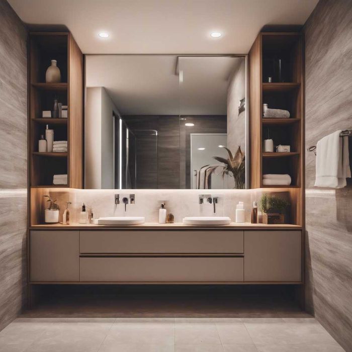 Szafka pod umywalkę, komoda łazienkowa, stolik do łazienki