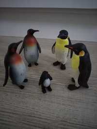 Figurki pingwinów , pingwin cesarski, pingwin przylądkowy, królewski