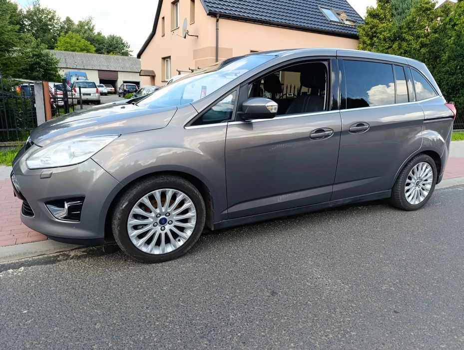 Ford Grand C-MAX 1.6 benzyna 2015r bogate wyposażenie TITANIUM serwisowany