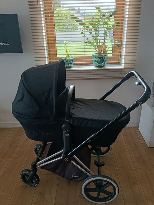 Cybex Priam 2.0 Gondola+ Specerówka. Czarny