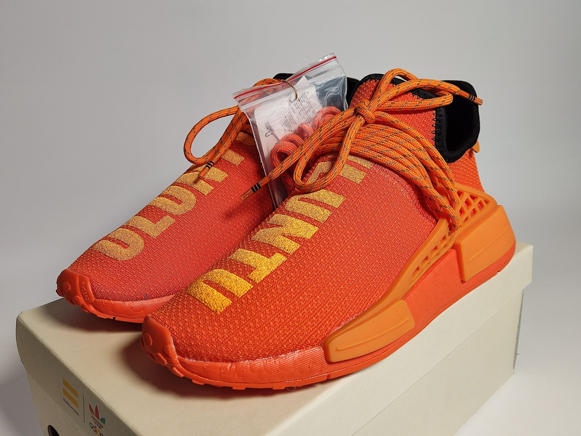 Adidas NMD Hu 37 1/3 Eu Pomarańczowe Podeszwa Boost Streetwear Hype