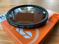 Filtr zmienny Szary K&F Concept B-series Variable ND2-400 67mm