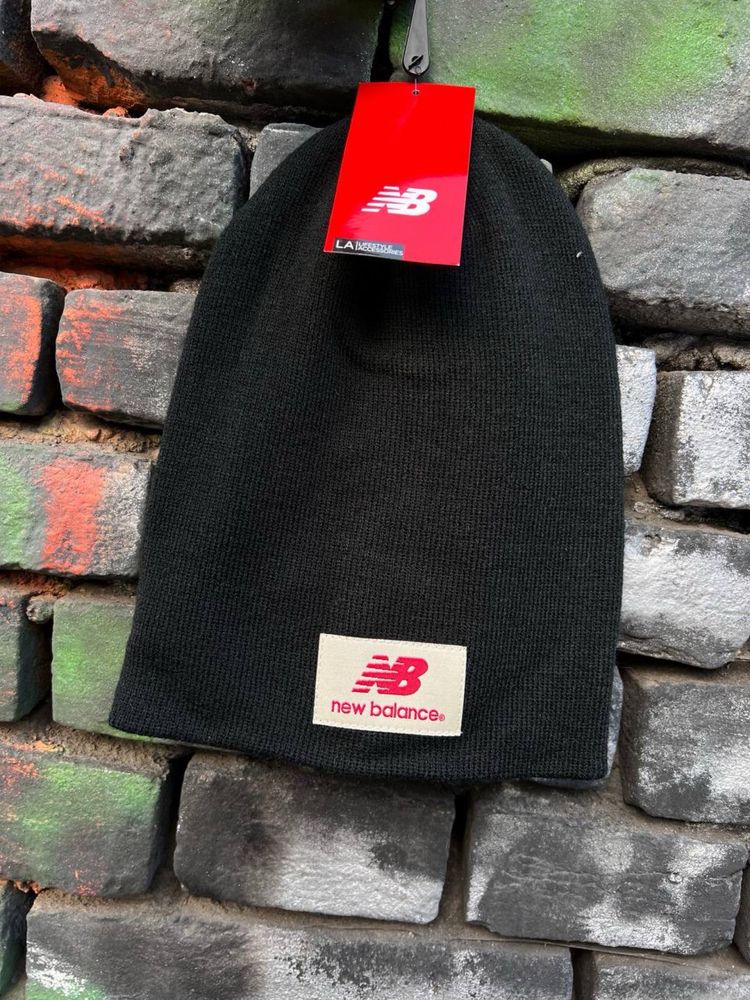 Шапка нова оригінальна New balance sport casual new чорна ню беленс nb