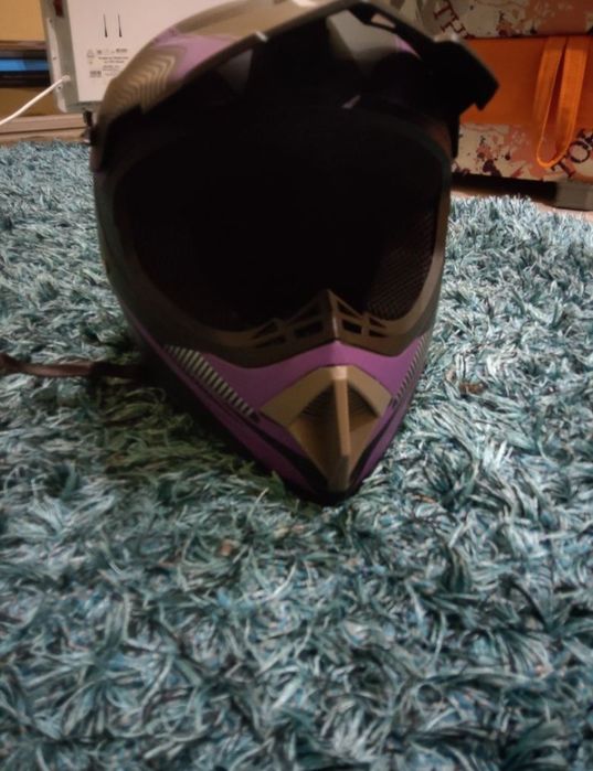 Мото кроссовый шлем