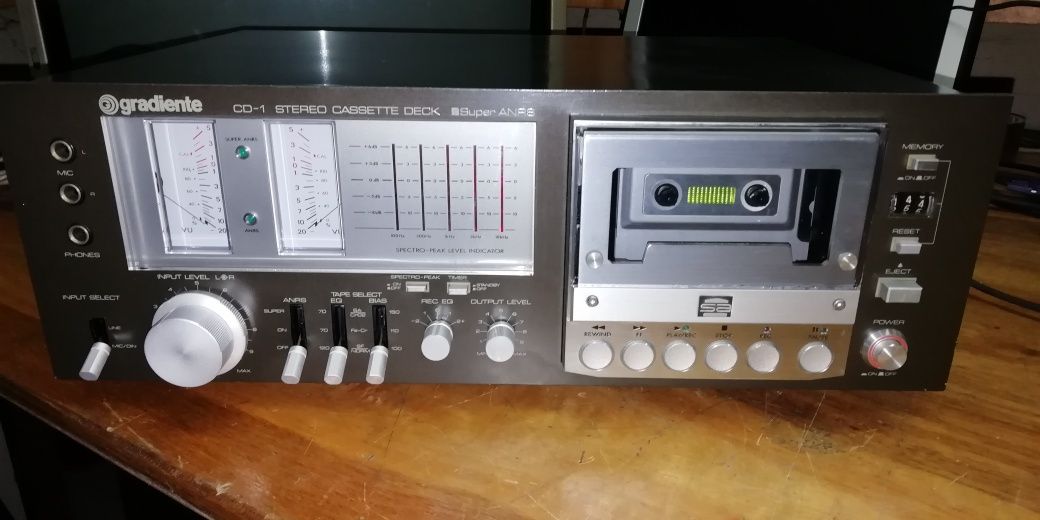 Tape Deck Gradiente CD-1 Vintage