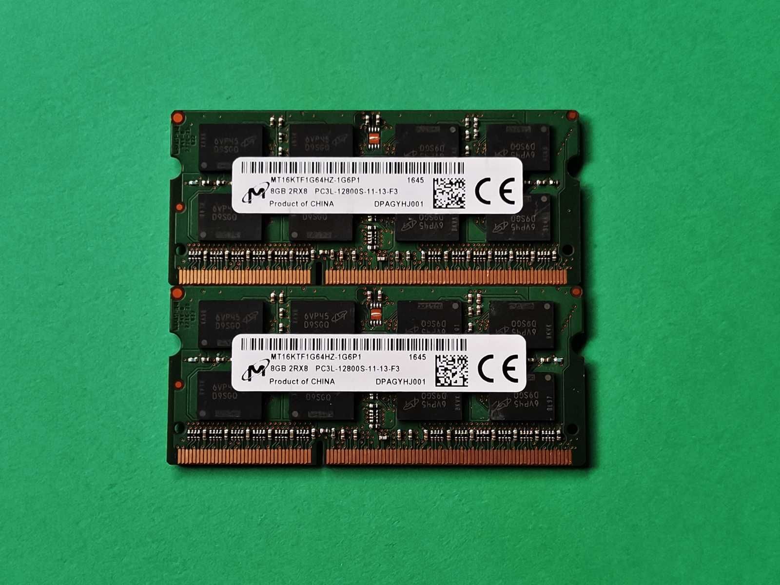 DDR3 16GB Micron 12800 L
