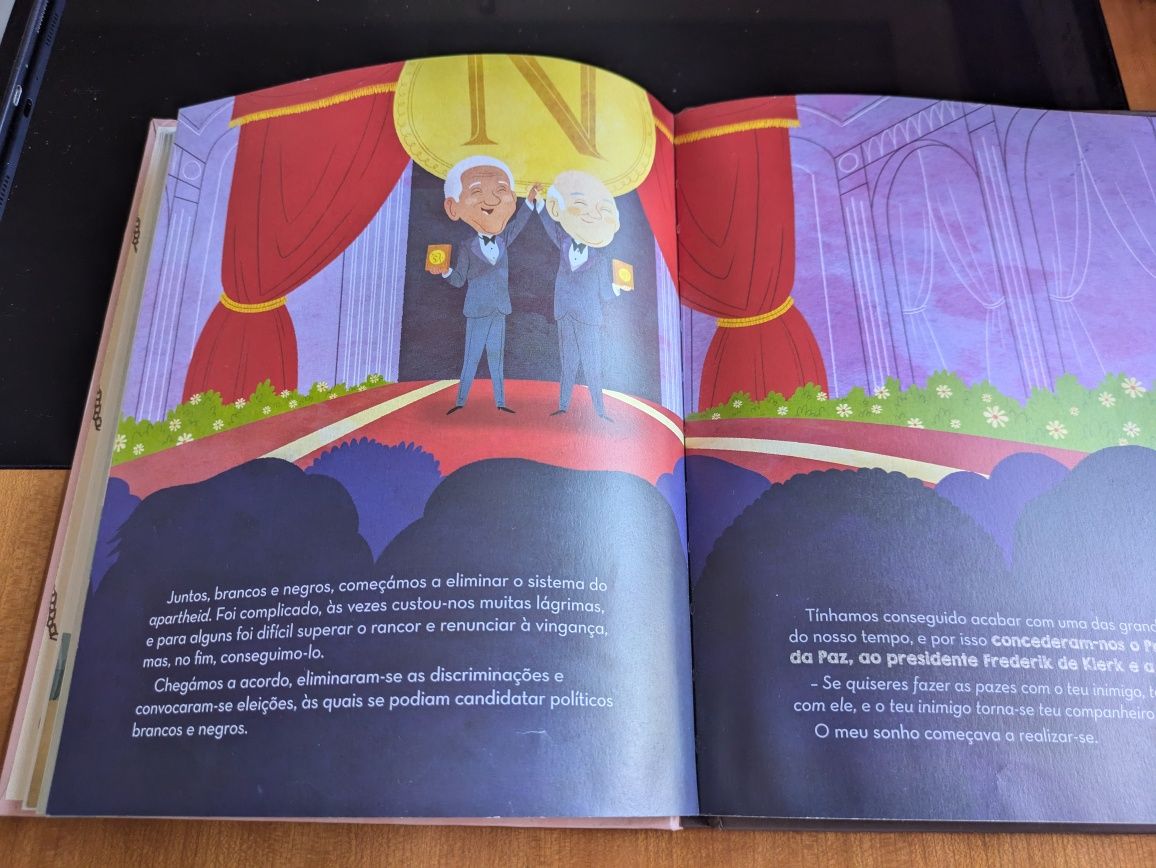 Nelson Mandela os meus pequenos heróis