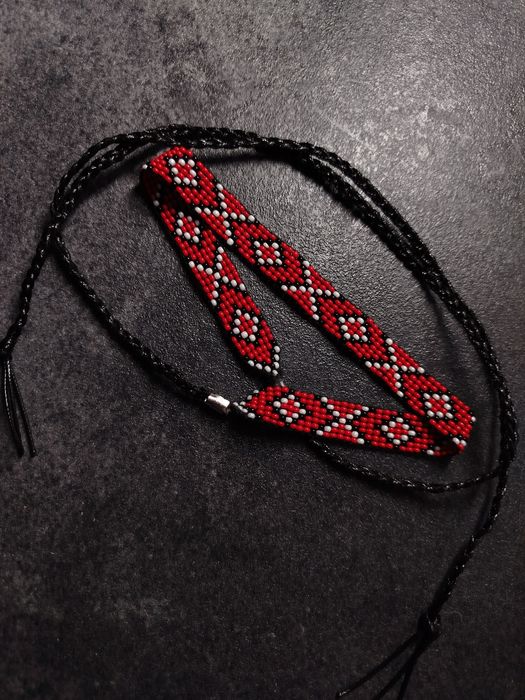 Гердан - чокер, прикраси з бісеру