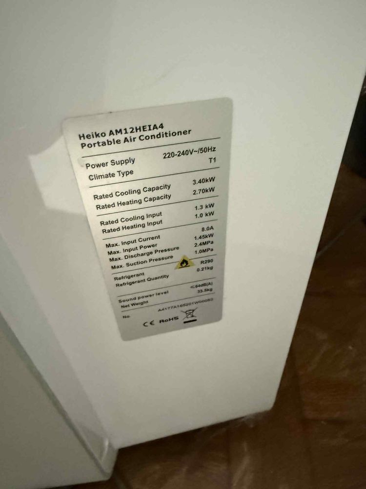 Klimatyzator wolnostojący Heiko AM12HEIA4
