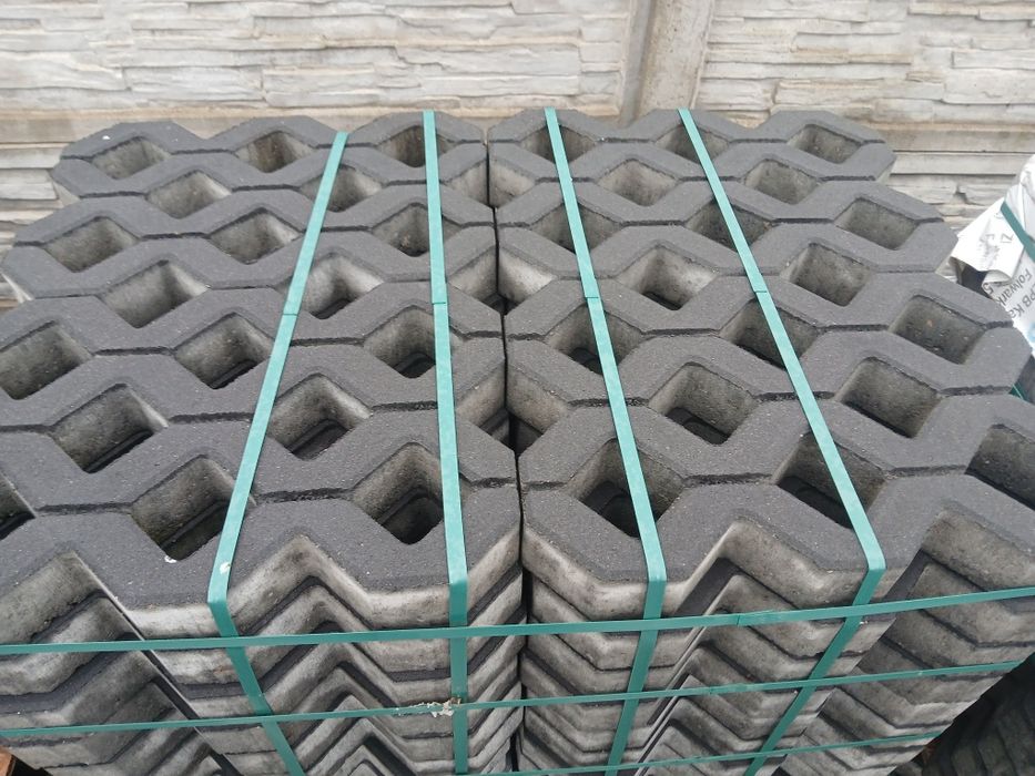 Kostka brukowa polbruk płyty ażurowe