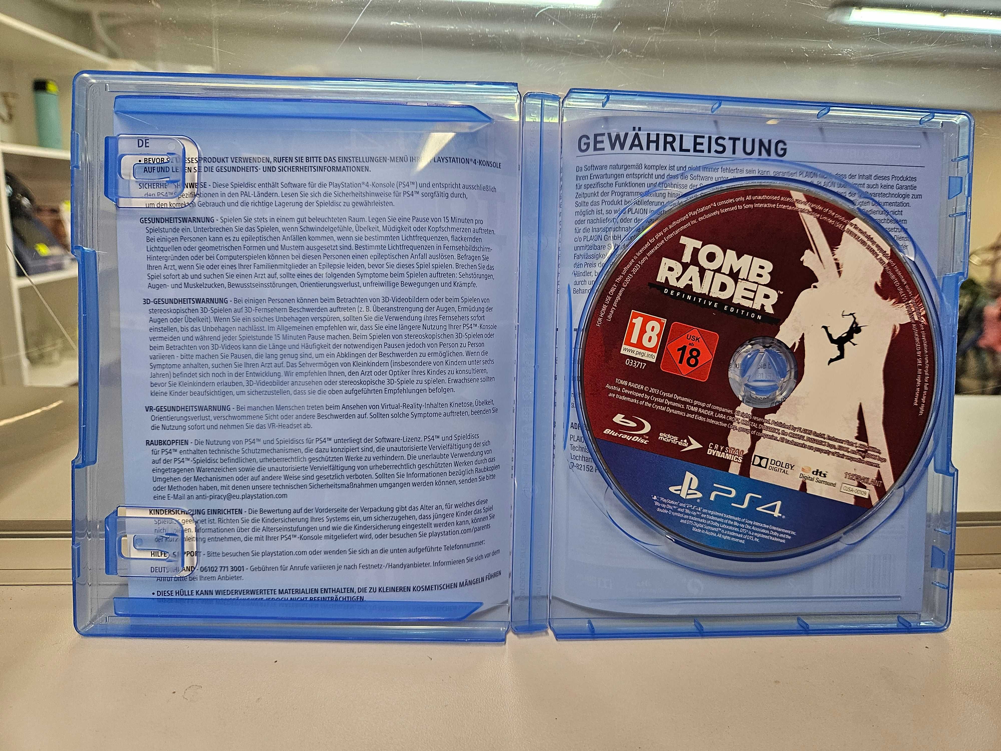Gra na PS4 - Tomb Raider Definitive Edition