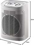 Termowentylator Rowenta Instant Comfort 2400 W – szary, kompaktowy