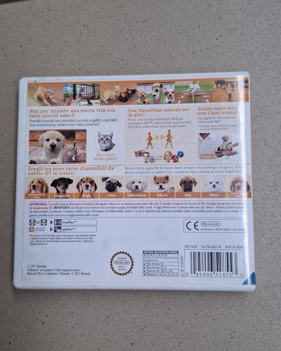 Gra Nintendo 3DS dog + cats